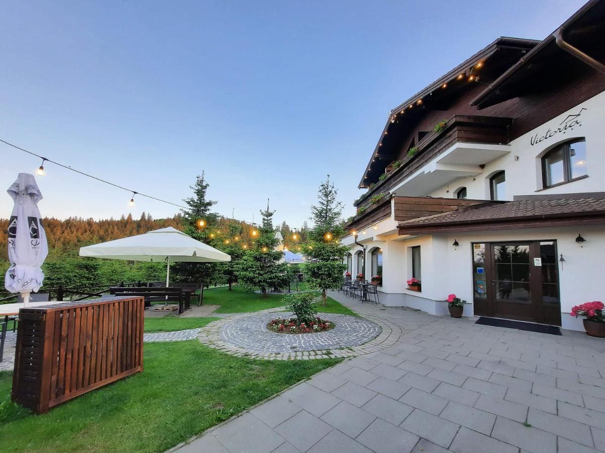 Pensiune & Restaurant Victoria Păltiniş Eksteriør billede